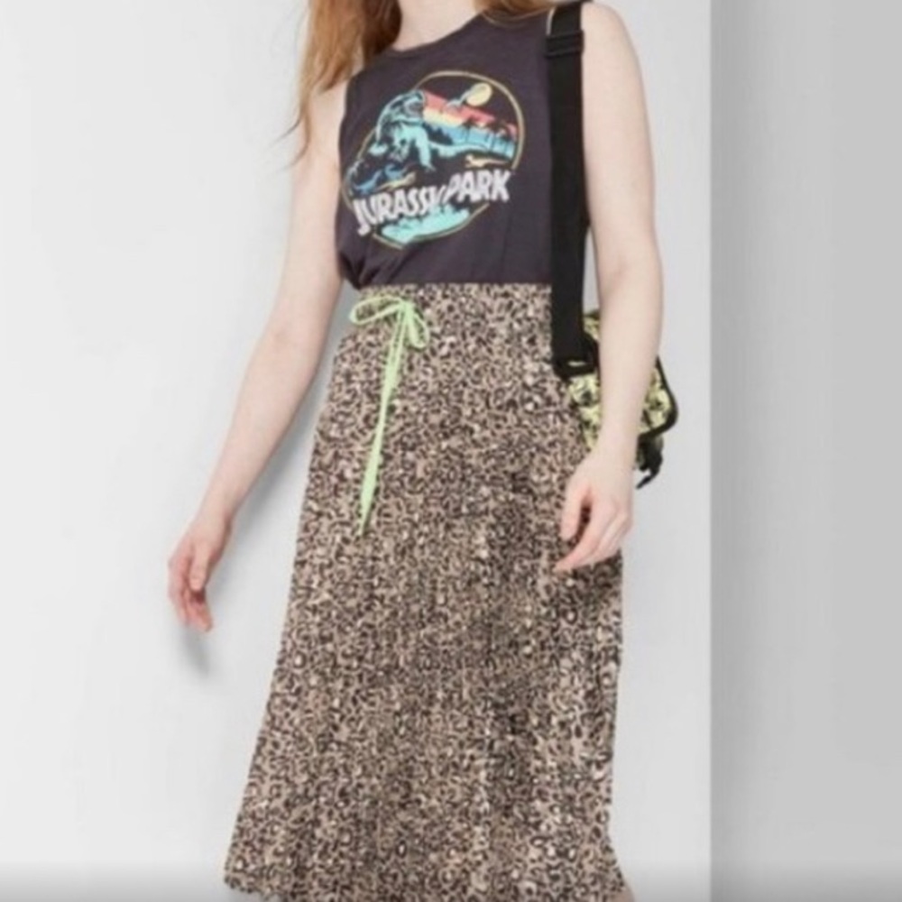 Wild Fable Leopard Skirt